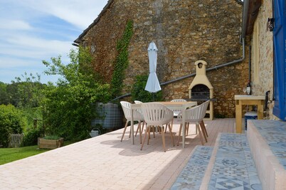 A breathtaking view @Aux Volets Bleus at Mark & Sylvie