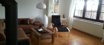 Cozy large vacation apartment with 2-bedroom fireplace and terrace