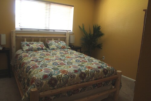 Near everything. Surrounded by parks, and trails. Sleeps 6. Basecamp for Montana