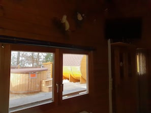 Interior - Casa de Férias com Sauna, Churrasqueira Kota e Banheira de Hidromassagem na Praia Heeder See! (Heede)