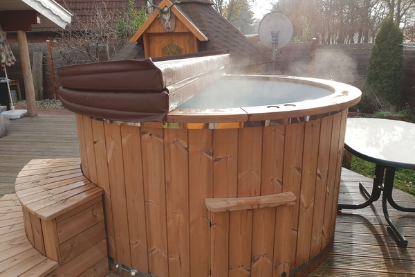 Idromassaggio all'aperto