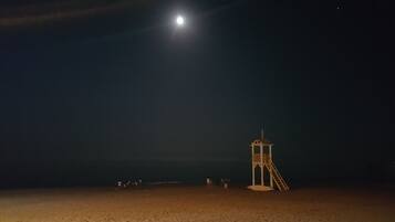 On the beach
