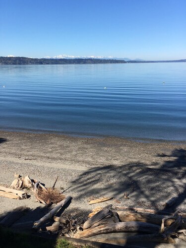 Waterfront Beach Apartment 15 Min From Seattle