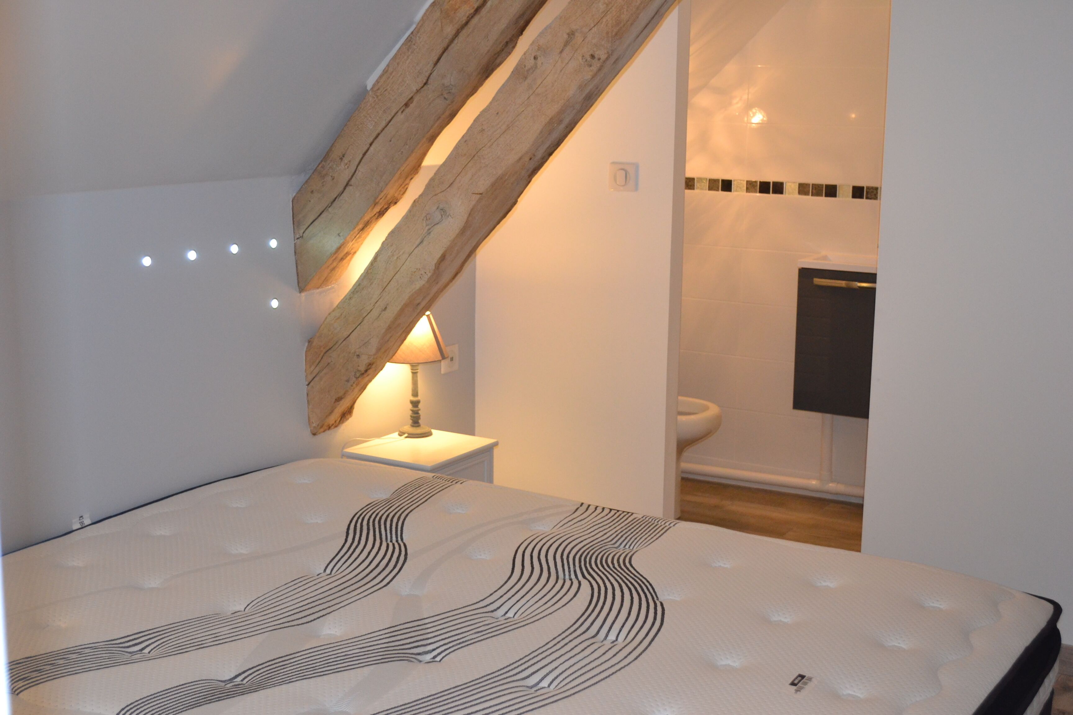 2 slaapkamers, bedden met traagschuimmatrassen