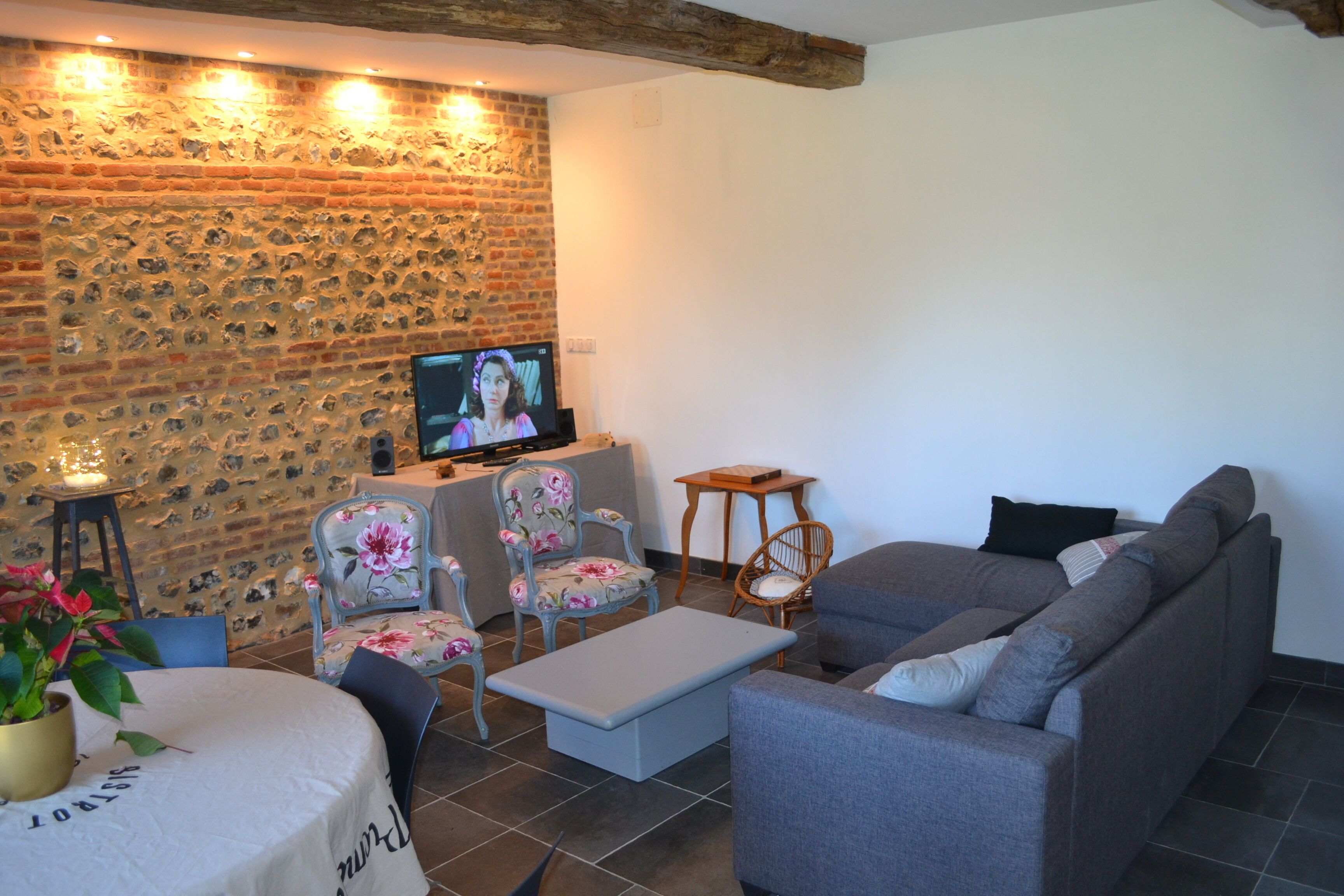 TV, video games, foosball, table tennis