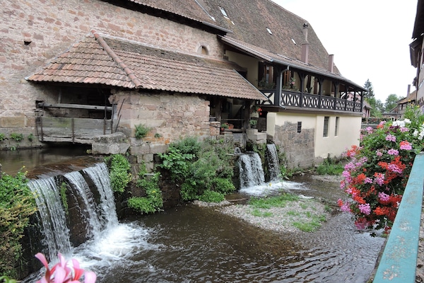 L' Andlau et ses nombreux points de (petites) chutes...