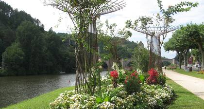 T4 furnished apartment in Cahors Lot 10 minutes walk from the historic center