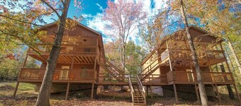 Great Shawnee Wine Trail Cabin in Relaxing Setting