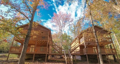 Suuri tarjous! Cave Creek -mökki # 1 Alto Passilla lähellä Kalju nuppia ja Shawnee-metsää