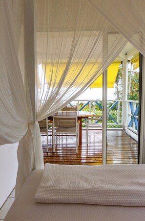 3 bedrooms, iron/ironing board, free WiFi, bed sheets - Villa Toudou Doudou Deshaies - Pool & sea view 180 ° Caraïbe- Pure happiness (DESHAIES)