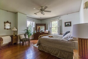 Room (Spacious King with Garden View) | 3 bedrooms, iron/ironing board, travel crib, free rollaway beds - Garden Oasis Near Downtown (Culpeper)