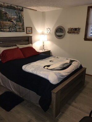 1 chambre, fer et planche à repasser, Wi-Fi, draps fournis