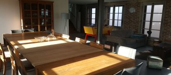 Group accommodation for 12 people in a rural setting