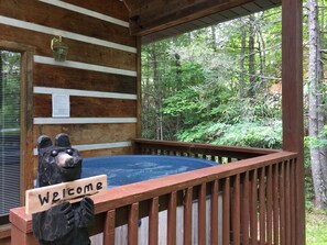 Bain à remous extérieur