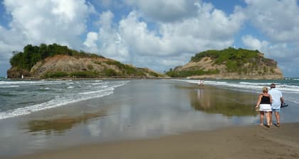 1- Authentic T2 & Large garden near the beach