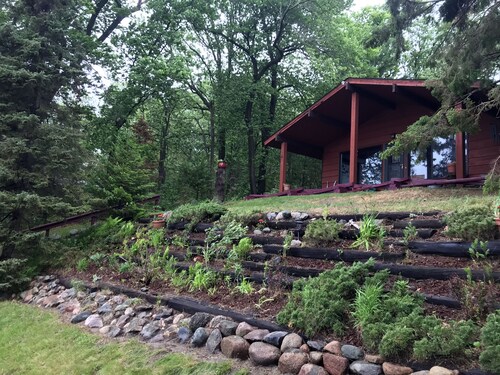 Rustic, Cozy, Lakefront Cabin On Leech Lake- Perfect For Families & Fisherfolk