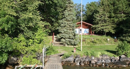 Rustic, Cozy, Lakefront Cabin On Leech Lake- Perfect For Families & Fisherfolk