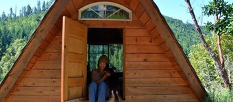 A-Frame, Off-Grid, Rustic Cabin