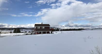 Secluded 6 acre home near the Henry's Fork River.