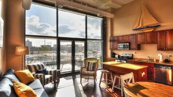 Vue depuis l’hébergement