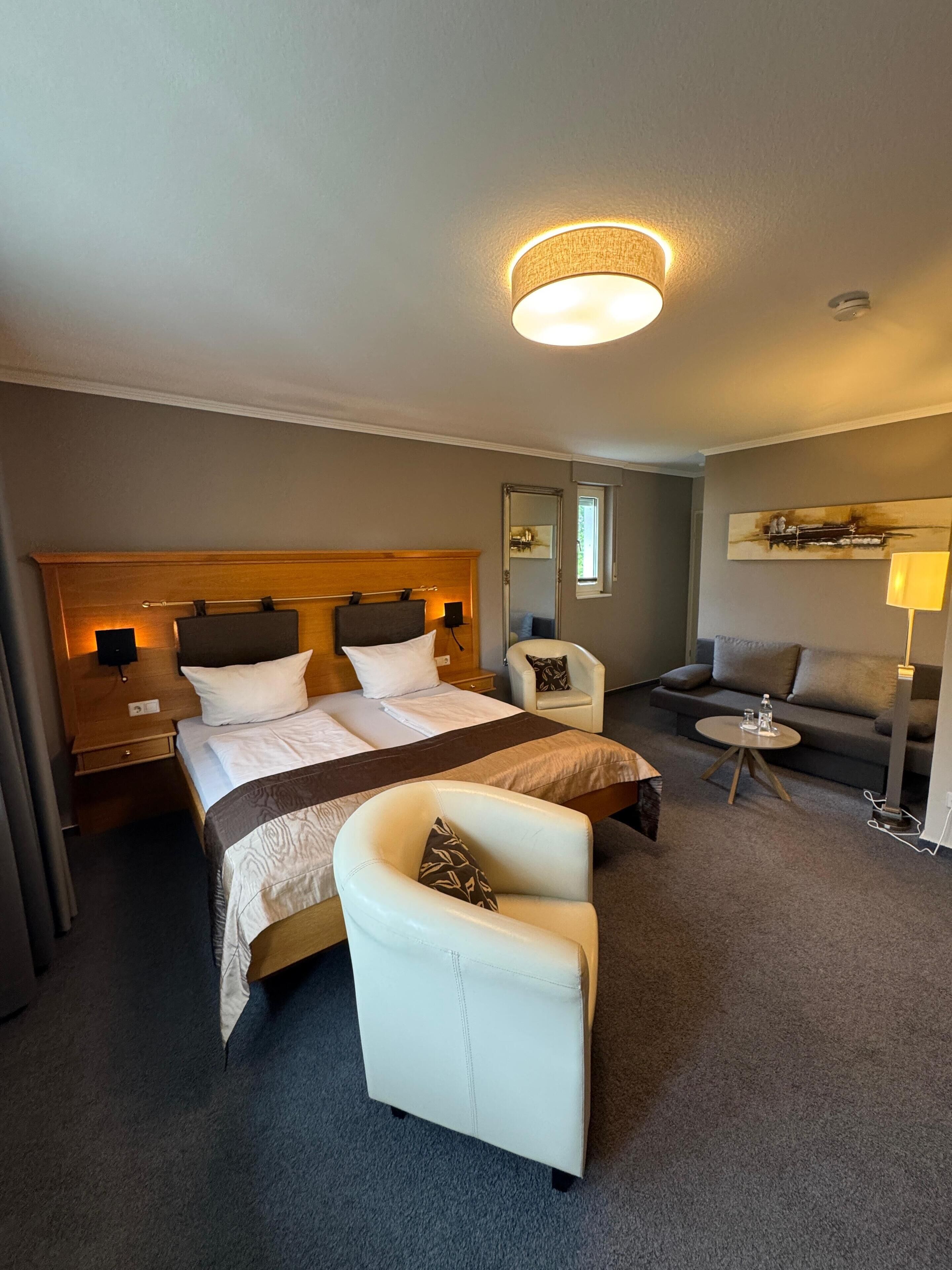 deluxe double room | 1 bedroom, hypo-allergenic bedding, in-room safe, desk