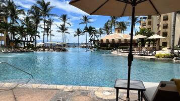 Piscina externa, piscina aquecida