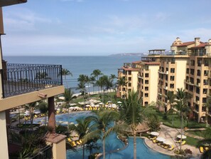 Exterior - Unique Beachfront Penthouse, 2 Bedroom, Sleeps 8, Garden Patio,and TV, Internet  (Nueva Vallarta)