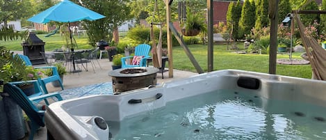 Outdoor spabad