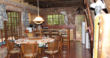 Safari in the garden, your private viewing decks. Enjoy the bush and relax!