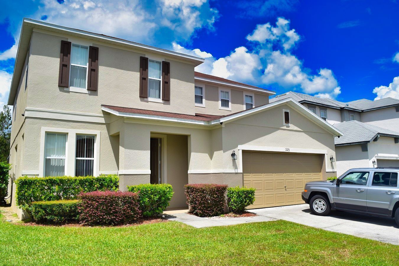 2 storey Big Disney Villa - Pool/spa has Woodland View - close to Disney & Golf 