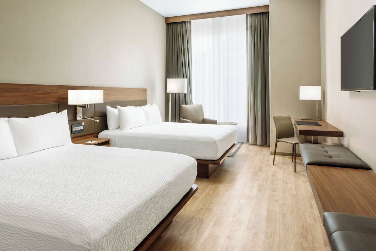 In-room safe, desk, laptop workspace, blackout drapes