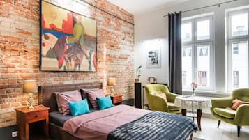 1 chambre, bureau, fer et planche Ă repasser, Wi-Fi gratuit