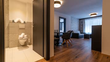 Apartment, 1 Bedroom (A CASA Studio Nr. 9) | Living area | Flat-screen TV