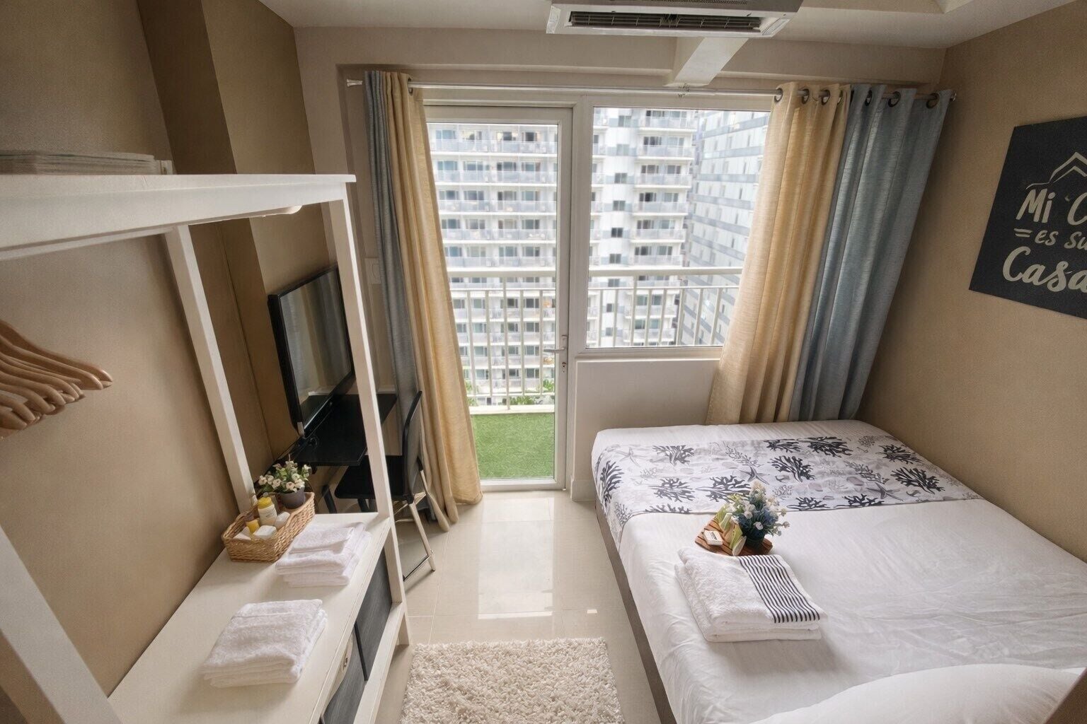 1 多间卧室、客房内保险箱、熨斗/熨衣板、免费 WiFi