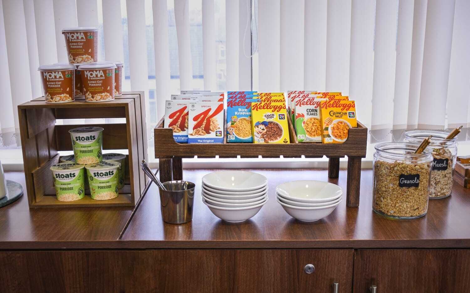 daily english breakfast (gbp 12.99 per person)