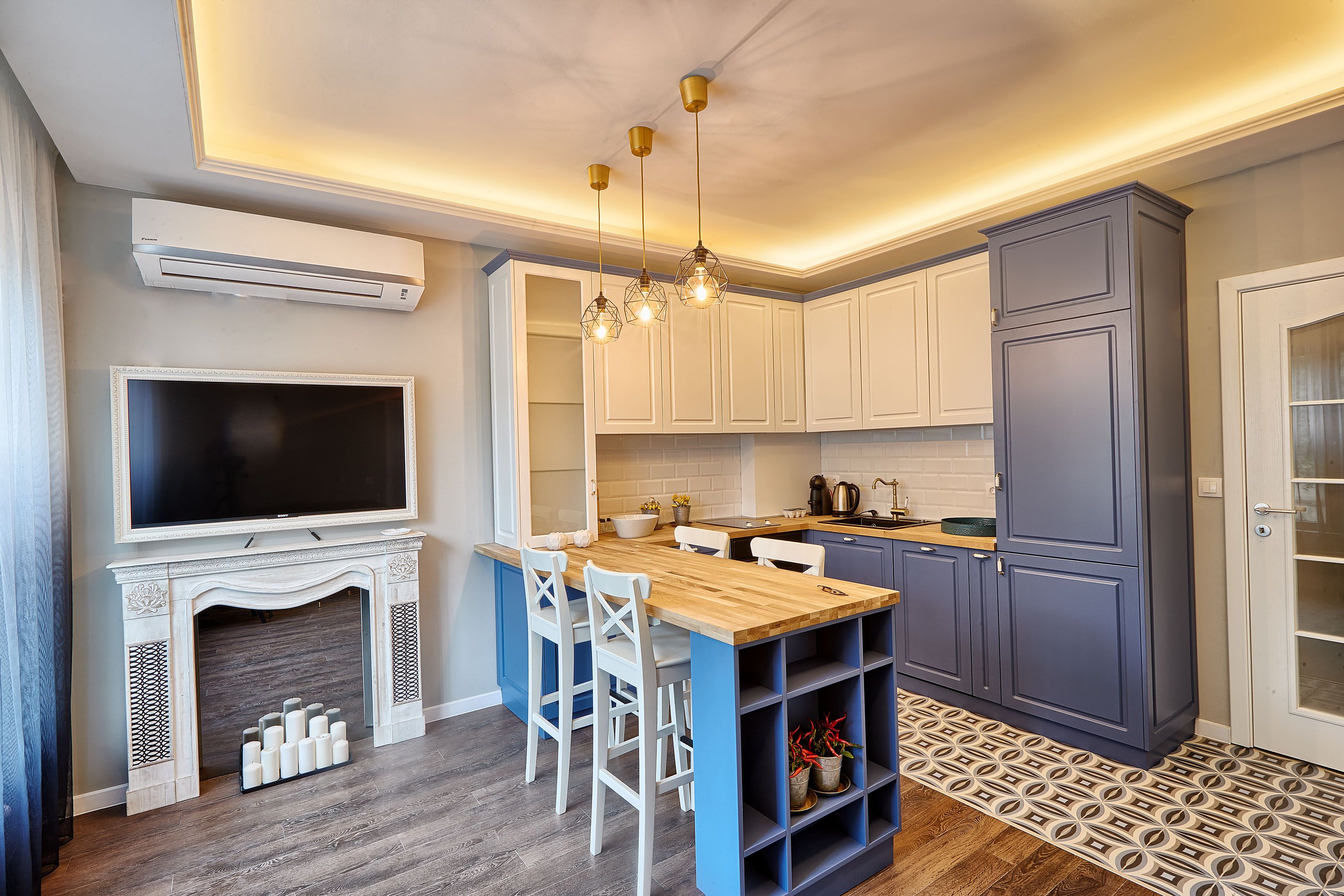 City Apartment, 2 Bedrooms, City View | Interior