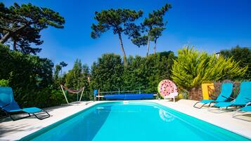 AuĂenpool, beheizter Pool