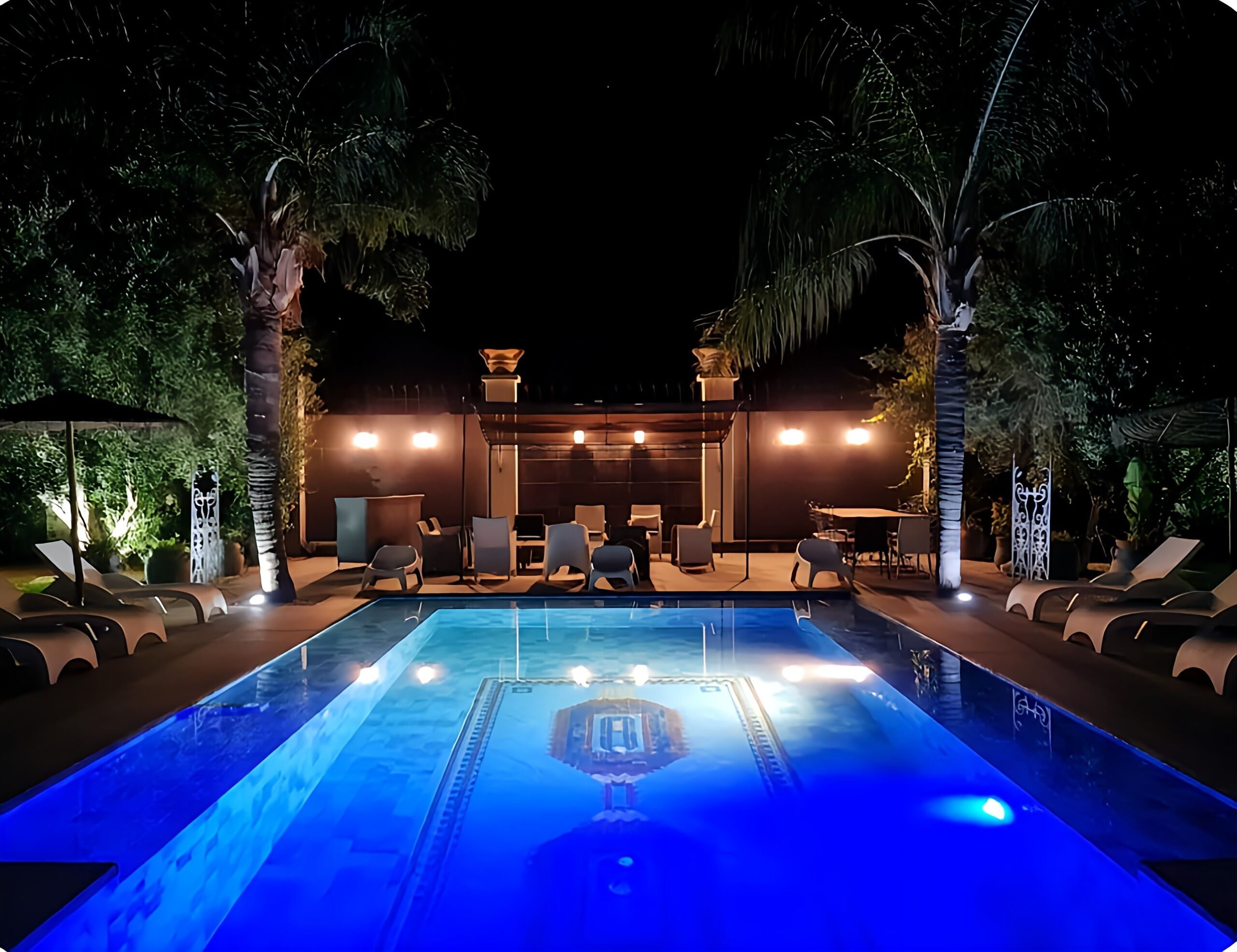 Alberca al aire libre 