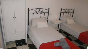 Desk, iron/ironing board, travel cot, free WiFi
