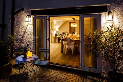 Luxury cottage by the sea/golf course, harbour, 5 bed,parking,garden,petfriendly