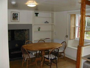 Farmhouse Kitchen and Fireplace