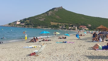 Vlak bij het strand, strandlakens