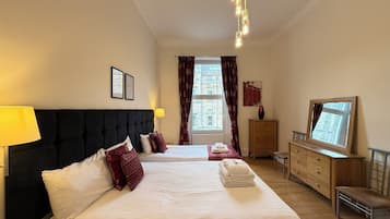 2 chambres, fer et planche Ă repasser, Wi-Fi, draps fournis