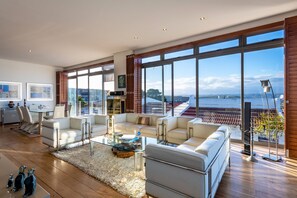 Smart TV, DVD player, books, video library