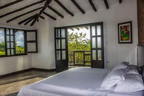 Junior Suite, Ensuite, Mountain View (17) | Premium bedding, iron/ironing board, free cots/infant beds - Finca Hotel Casanostra (Quimbaya)