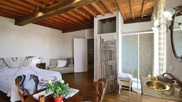Tek Büyük Yataklı Oda, Banyolu/Duşlu (Chambre Ivoire) | Çarşaf takımı
