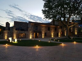 Front of property - evening/night