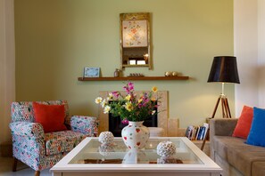 Sala de estar en el lobby