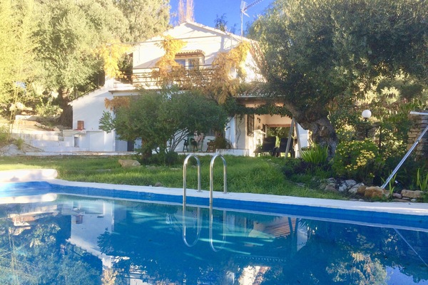 View of the house from your private swimming pool