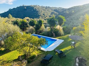 Alberca al aire libre 